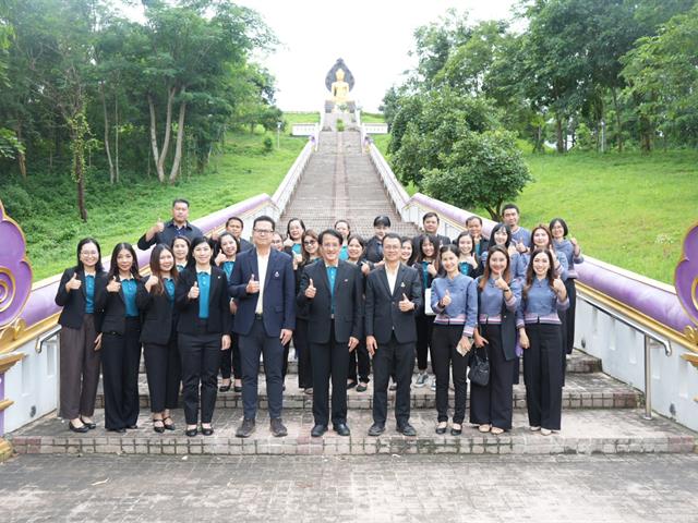 กองกลาง ม.พะเยา ต้อนรับคณะศึกษาดูงาน จากมหาวิทยาลัยแม่โจ้