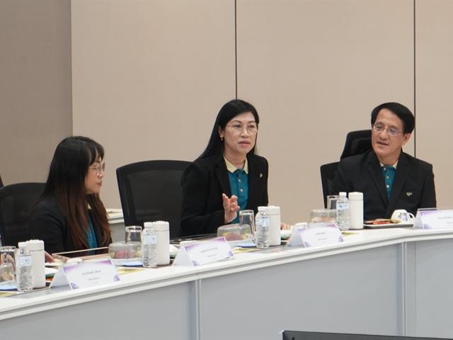 กองกลาง ม.พะเยา ต้อนรับคณะศึกษาดูงาน จากมหาวิทยาลัยแม่โจ้