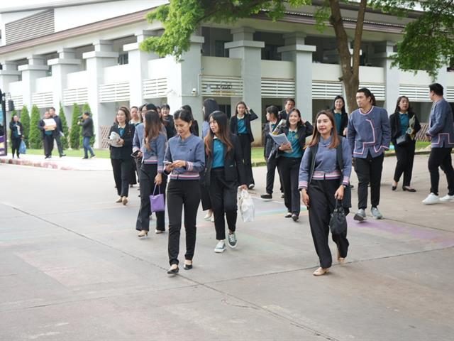 กองกลาง ม.พะเยา ต้อนรับคณะศึกษาดูงาน จากมหาวิทยาลัยแม่โจ้