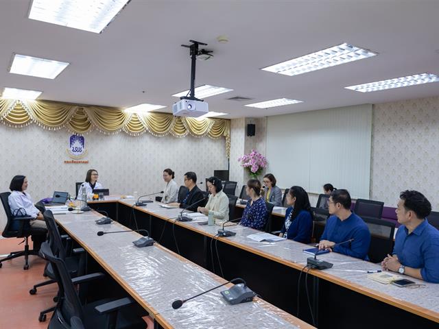 คณะศิลปศาสตร์รับการตรวจประเมินการประกันคุณภาพการศึกษาภายใน ระดับหลักสูตร ประจำปีการศึกษา 2567 เพิ่มเติม 5 หลักสูตร