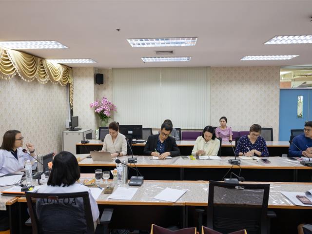 คณะศิลปศาสตร์รับการตรวจประเมินการประกันคุณภาพการศึกษาภายใน ระดับหลักสูตร ประจำปีการศึกษา 2567 เพิ่มเติม 5 หลักสูตร