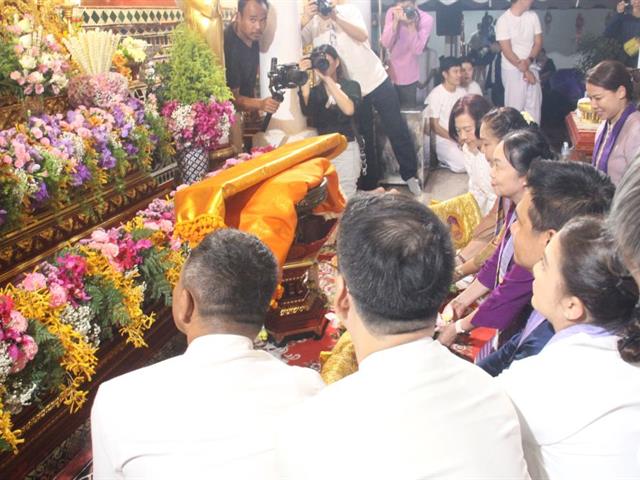 คณะสหเวชศาสตร์ มหาวิทยาลัยพะเยา เข้าร่วมประเพณีแห่ผ้าห่มพระธาตุจอมทอง มหาวิทยาลัยพะเยา ประจำปี 2568