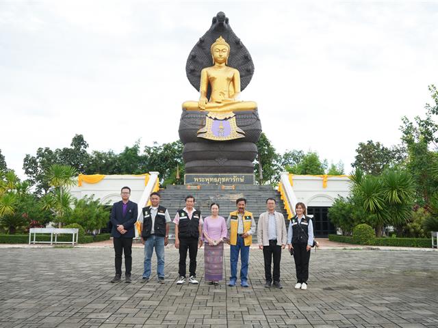 อธิการบดีมหาวิทยาลัยพะเยา ต้อบรับ ประธานคณะกรรมการพัฒนาศักยภาพ            เพื่อยกระดับความเข้มแข็งให้กับสถาบันเกษตรกรชาวสวนยาง การยางแห่งประเทศไทย