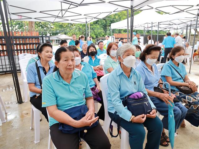 คณะสาธารณสุข ม.พะเยา จัดกิจกรรมสุขภาพผู้สูงวัยแม่ใส เฉลิมพระเกียรติ 12 สิงหา