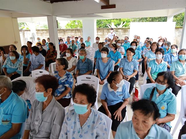 คณะสาธารณสุข ม.พะเยา จัดกิจกรรมสุขภาพผู้สูงวัยแม่ใส เฉลิมพระเกียรติ 12 สิงหา