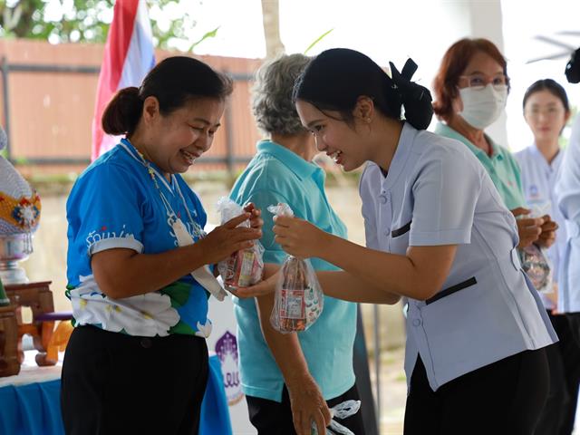 คณะสาธารณสุข ม.พะเยา จัดกิจกรรมสุขภาพผู้สูงวัยแม่ใส เฉลิมพระเกียรติ 12 สิงหา