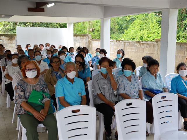 คณะสาธารณสุข ม.พะเยา จัดกิจกรรมสุขภาพผู้สูงวัยแม่ใส เฉลิมพระเกียรติ 12 สิงหา