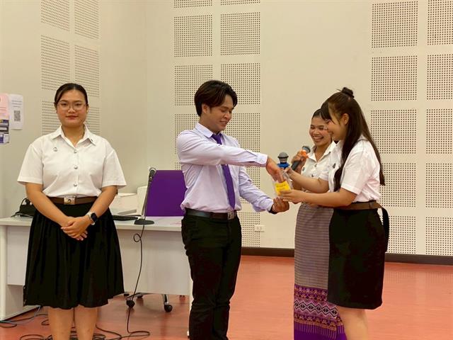 สาขาวิชาภาษาไทย คณะศิลปศาสตร์ จัดโครงการเพชรภาษาไทย “ภาษาไทยกับการสร้างแรงบันดาลใจสู่การต่อยอดสร้างสรรค์ผลงาน”