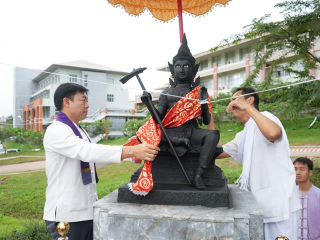 โครงการสานสายใยศิษย์เก่าวิศวกรรม มหาวิทยาลัยพะเยา และพิธีบวงสรวงพระวิษณุกรรม เทพแห่งการช่างและสถาปัตยกรรม
