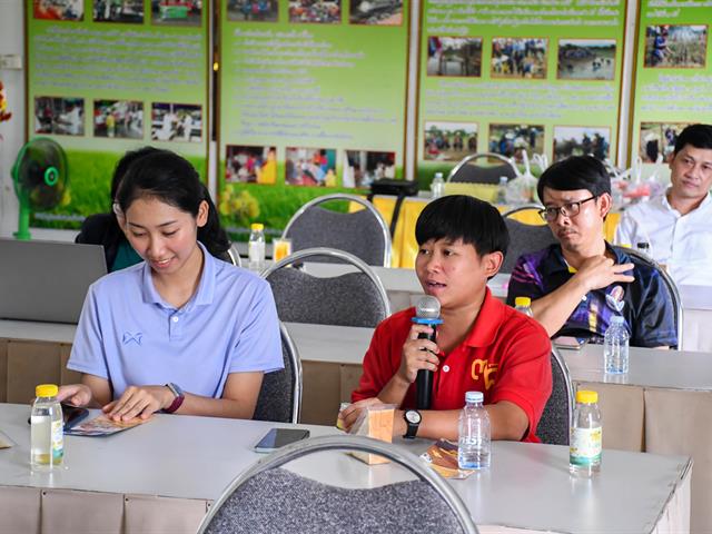 วิทยาลัยการศึกษา ดำเนินโครงการอนุรักษ์และสืบสานภูมิปัญญาท้องถิ่นเพื่อการพัฒนาชุมชน ณ ศูนย์เรียนรู้วัฒนธรรมและภูมิปัญญาตำบลดอกคำใต้