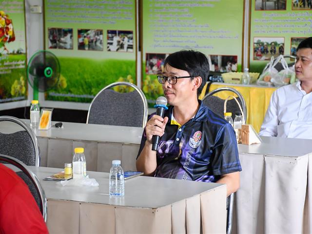 วิทยาลัยการศึกษา ดำเนินโครงการอนุรักษ์และสืบสานภูมิปัญญาท้องถิ่นเพื่อการพัฒนาชุมชน ณ ศูนย์เรียนรู้วัฒนธรรมและภูมิปัญญาตำบลดอกคำใต้