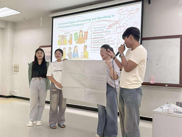 สาขาวิชาอังกฤษ คณะศิลปศาสตร์ จัดโครงการ “อบรมเพื่อพัฒนาทักษะวิชาเอก สาขาวิชาภาษาอังกฤษ สำหรับ 4 ชั้นปี”