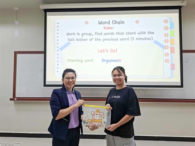 สาขาวิชาอังกฤษ คณะศิลปศาสตร์ จัดโครงการ “อบรมเพื่อพัฒนาทักษะวิชาเอก สาขาวิชาภาษาอังกฤษ สำหรับ 4 ชั้นปี”