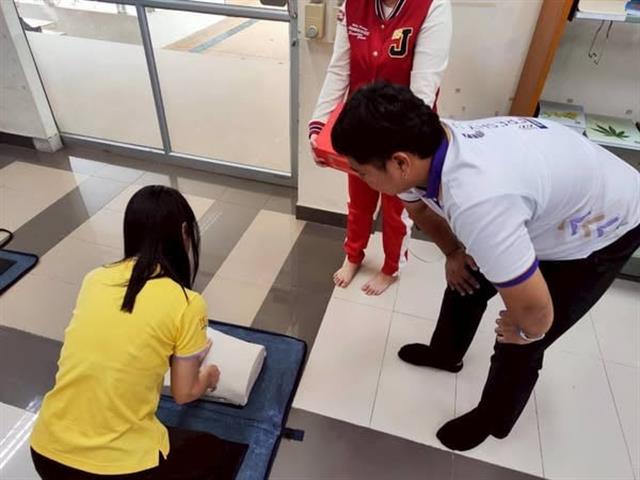 สาขาวิชาภาษาฝรั่งเศส คณะศิลปศาสตร์ จัดโครงการภาษาฝรั่งเศสเพื่อวิชาชีพ “การปฐมพยาบาลเบื้องต้นและการช่วยเหลือการฟื้นคืนชีพ”