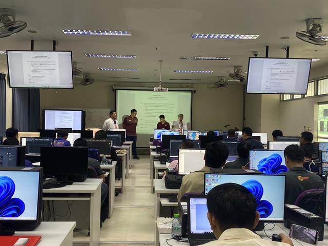 ศูนย์วิจัยและบริการวิชาการวิศวกรรม จัดอบรมเตรียมผู้ทดสอบมาตรฐานฝีมือแรงงาน ยกระดับศักยภาพบุคลากรด้านการเขียนแบบเครื่องกลด้วย CAD