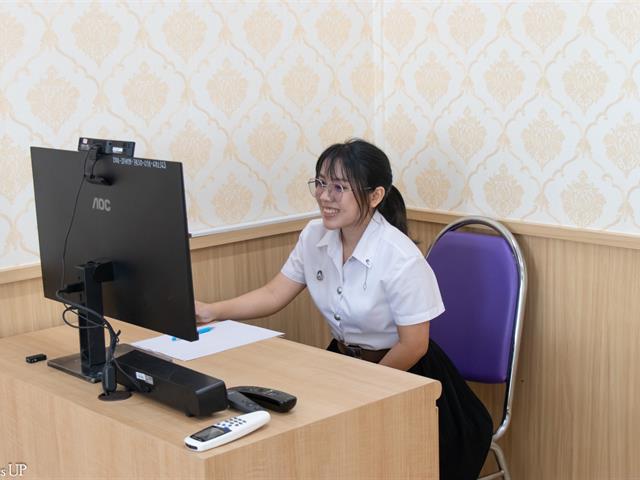 นิสิตสาขาวิชาภาษาญี่ปุ่น คณะศิลปศาสตร์ เข้ารับการสัมภาษณ์สหกิจศึกษาต่างประเทศ ประจำปีการศึกษา 2568