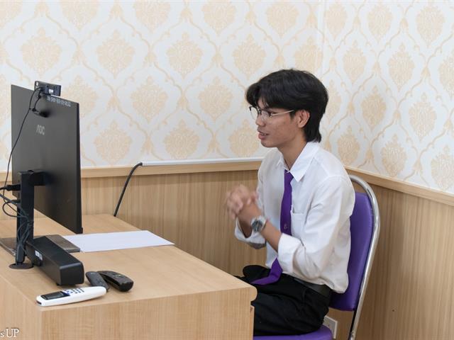 Japanese Language Students from the School of Liberal Arts Interviewed for International Cooperative Education Program 2025