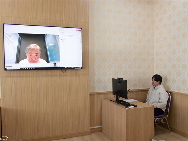 Japanese Language Students from the School of Liberal Arts Interviewed for International Cooperative Education Program 2025