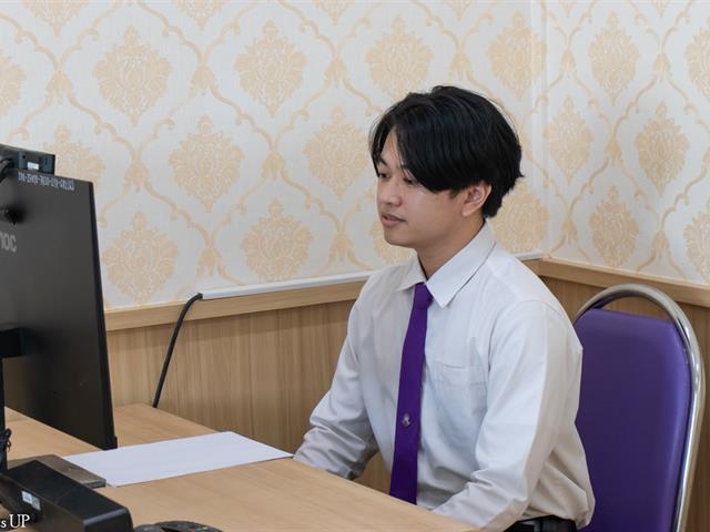Japanese Language Students from the School of Liberal Arts Interviewed for International Cooperative Education Program 2025