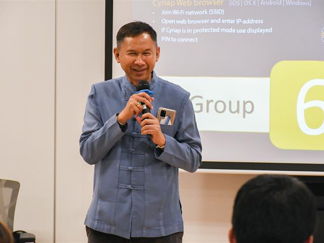 วิทยาลัยการศึกษา ดำเนินโครงการบริการวิชาการเพื่อพัฒนาการศึกษาในท้องถิ่น “การพัฒนางานวิจัยโดยใช้ AI เป็นเครื่องมือเพื่อส่งเสริมความก้าวหน้าทางวิชาการ”