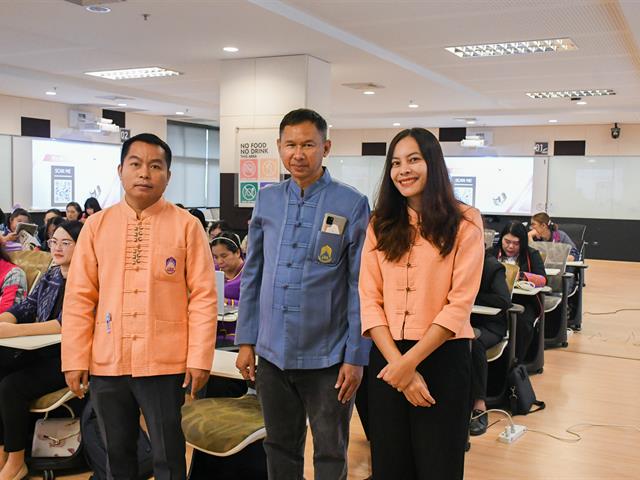 วิทยาลัยการศึกษา ดำเนินโครงการบริการวิชาการเพื่อพัฒนาการศึกษาในท้องถิ่น “การพัฒนางานวิจัยโดยใช้ AI เป็นเครื่องมือเพื่อส่งเสริมความก้าวหน้าทางวิชาการ”