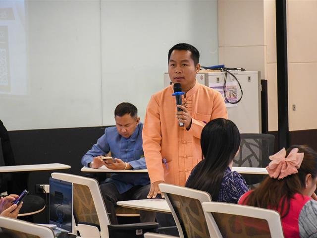 วิทยาลัยการศึกษา ดำเนินโครงการบริการวิชาการเพื่อพัฒนาการศึกษาในท้องถิ่น “การพัฒนางานวิจัยโดยใช้ AI เป็นเครื่องมือเพื่อส่งเสริมความก้าวหน้าทางวิชาการ”
