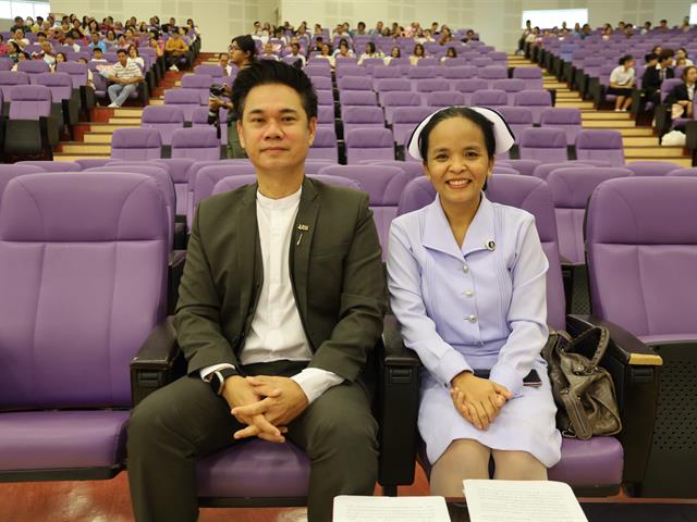 พิธีมอบหมวกและเข็มชั้นปีนิสิตสาขาพยาบาลศาสตร์ ประจำปีการศึกษา 2568