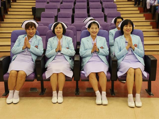 พิธีมอบหมวกและเข็มชั้นปีนิสิตสาขาพยาบาลศาสตร์ ประจำปีการศึกษา 2568