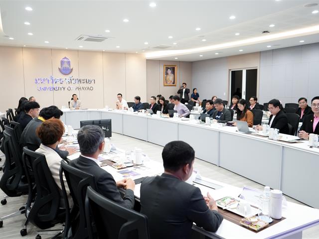 มหาวิทยาลัยพะเยา ต้อนรับคณะศึกษาดูงาน จาก มหาวิทยาลัยเทคโนโลยีราชมงคลกรุงเทพ