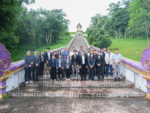 มหาวิทยาลัยพะเยา ต้อนรับคณะศึกษาดูงาน จาก มหาวิทยาลัยเทคโนโลยีราชมงคลกรุงเทพ