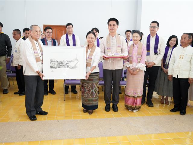 มหาวิทยาลัยพะเยาจัดพิธีสืบชะตากว๊านพะเยา ภายใต้ โครงการพัฒนาพื้นที่สร้างสรรค์เพื่อพัฒนานิสิตโดยใช้ชุมชนเป็นฐาน