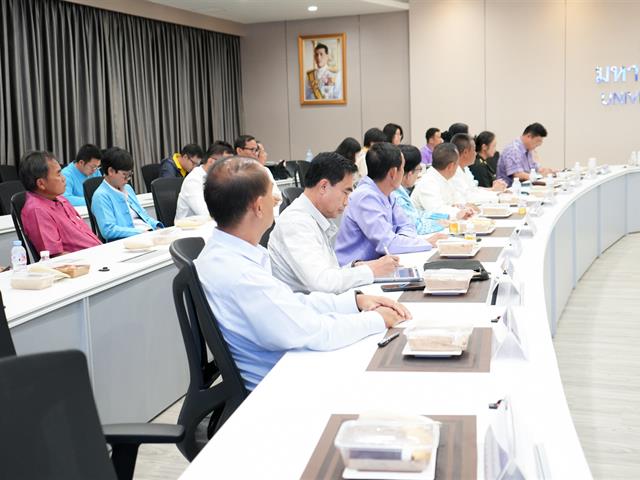 มหาวิทยาลัยพะเยา ร่วมประชุมติดตามความก้าวหน้าการดำเนินงานตามแผนปฏิบัติการฟื้นฟูและพัฒนากว้านพะเยา 5 ปี ตามแนวพระราชดำริ โดย มูลนิธิอุทกพัฒน์ ในพระบรมราชูปถัมภ์