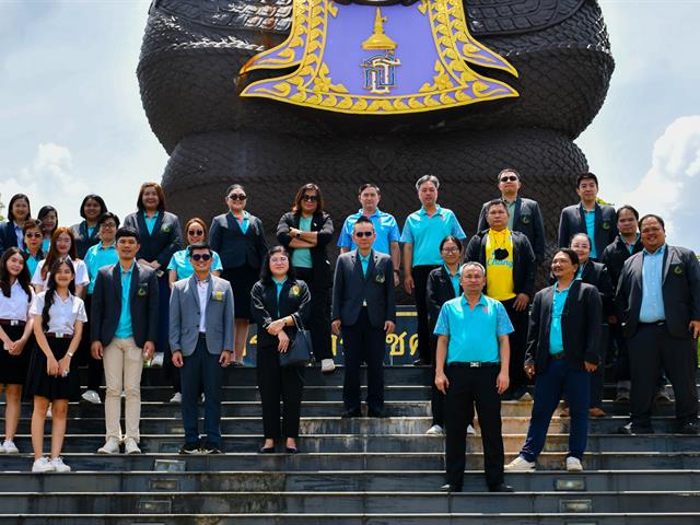 วิทยาลัยการศึกษา ต้อนรับคณะศึกษาดูงานการจัดการศึกษาหลักสูตรควบระดับปริญญาตรี 2 ปริญญา คณะครุศาสตร์ มหาวิทยาลัยราชภัฏราชนครินทร์