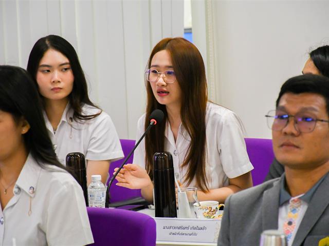 วิทยาลัยการศึกษา ต้อนรับคณะศึกษาดูงานการจัดการศึกษาหลักสูตรควบระดับปริญญาตรี 2 ปริญญา คณะครุศาสตร์ มหาวิทยาลัยราชภัฏราชนครินทร์