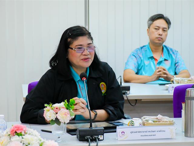 วิทยาลัยการศึกษา ต้อนรับคณะศึกษาดูงานการจัดการศึกษาหลักสูตรควบระดับปริญญาตรี 2 ปริญญา คณะครุศาสตร์ มหาวิทยาลัยราชภัฏราชนครินทร์