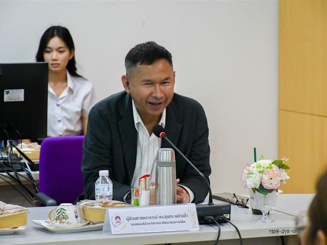 วิทยาลัยการศึกษา ต้อนรับคณะศึกษาดูงานการจัดการศึกษาหลักสูตรควบระดับปริญญาตรี 2 ปริญญา คณะครุศาสตร์ มหาวิทยาลัยราชภัฏราชนครินทร์