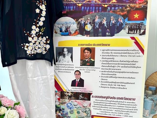 แสดงนิทรรศการผลงานการศึกษาดูงานต่างประเทศ ณ วิทยาเขตเชียงราย 