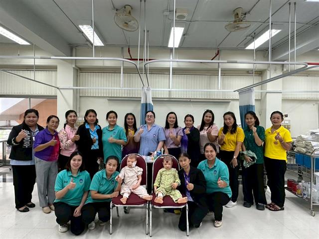 โครงการพัฒนาศักยภาพบุคลากร  การจัดอบรมปฐมพยาบาลเบื้องต้นและการช่วยชีวิตเบื้องต้น (CPR) ในเด็กและทารก