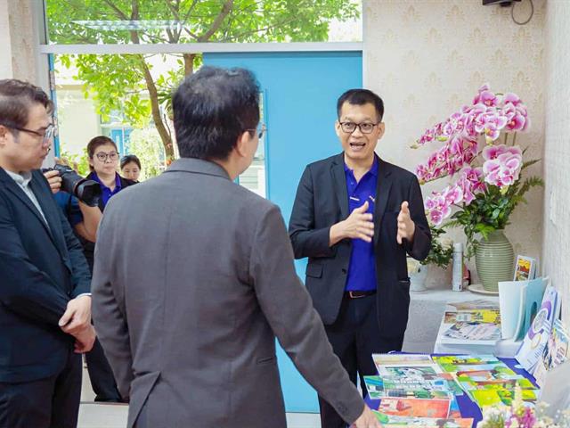 คณะศิลปศาสตร์ มหาวิทยาลัยพะเยา เข้าร่วมรายงานการดำเนินงานพื้นที่การเรียนรู้ Learning Space 2025 สร้างพื้นที่การเรียนรู้เพื่อพัฒนาทักษะการอ่าน การเขียน และความคิดสร้างสรรค์ของเยาวชน