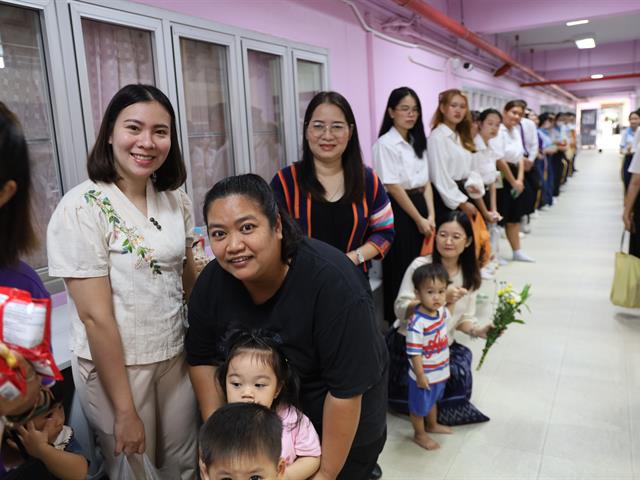 กิจกรรมทำบุญตักบาตรข้าวสารอาหารแห้ง และพิธีทำบุญสืบชะตา เนื่องในวันคล้ายวันสถาปนาคณะพยาบาลศาสตร์ ครบรอบ ๒๒ ปี