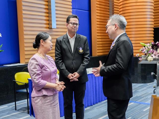 ม.พะเยา จับมือ สวทช. ลงนามบันทึกข้อตกลงความร่วมมือทางวิชาการ ขับเคลื่อนเทคโนโลยียานยนต์ไฟฟ้า เสริมศักยภาพบุคลากร มุ่งสู่ความเป็นกลางทางคาร์บอน