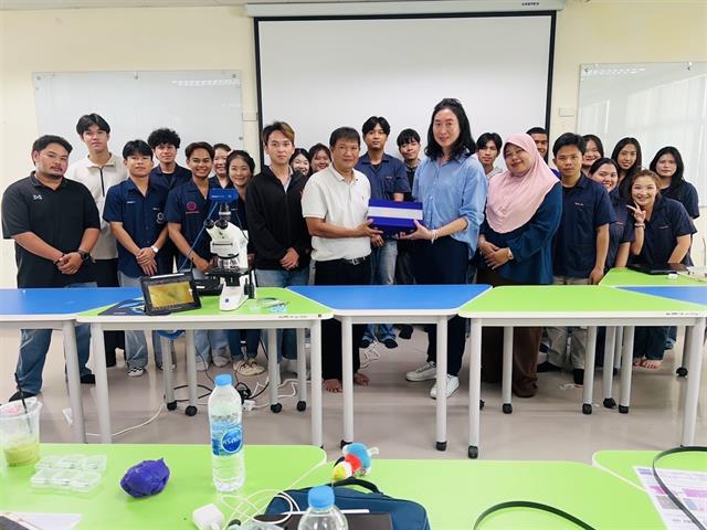 วิศวกรรมอุตสาหการ ม.พะเยา จับมือเอกชน ปั้นนวัตกรรมนาโนเพื่อระบบราง ดัน “Smart Microscope” เสริมทัพวิศวกรรมอนาคต