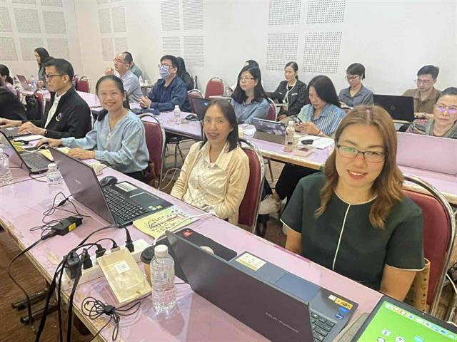 คณะศิลปศาสตร์ เข้าร่วมโครงการอบรมเชิงปฏิบัติการ เรื่อง การใช้งานระบบสารสนเทศ หลักสูตรเพื่อการรับรองมาตรฐานการอุดมศึกษา (CISA)