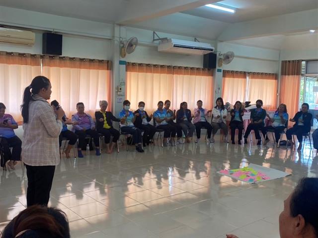 School of Allied Health Sciences, University of Phayao, Organized a Workshop on Building Resilience for Elderly Caregivers
