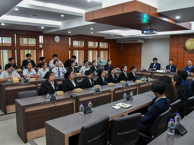 สโมสรนิสิตวิทยาลัยการศึกษา เข้าศึกษาดูงานด้านกิจการนิสิต คณะศึกษาศาสตร์ มหาวิทยาลัยเชียงใหม่