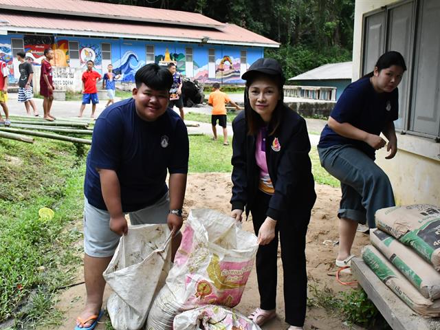 วิทยาลัยการศึกษา ร่วมกับสโมสรนิสิต ดำเนินกิจกรรมการพัฒนานิสิตครูจิตอาสาเพื่อการพัฒนาเชิงพื้นที่ โรงเรียนบ้านแม่แมะ จังหวัดเชียงใหม่