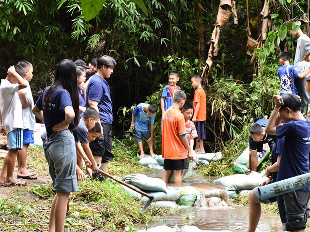 วิทยาลัยการศึกษา ร่วมกับสโมสรนิสิต ดำเนินกิจกรรมการพัฒนานิสิตครูจิตอาสาเพื่อการพัฒนาเชิงพื้นที่ โรงเรียนบ้านแม่แมะ จังหวัดเชียงใหม่