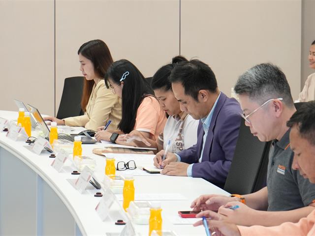 ประชุมคณะกรรมการด้านการสื่อสารองค์กรและงานสารบรรณ 