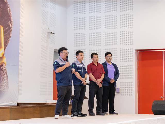 วันที่ 18 กันยายน 2568 กองบริหารงานวิจัย มหาวิทยาลัยพะเยา จัดกิจกรรม Pitching การประกวดรางวัลสนับสนุนพื้นที่การเรียนรู้ (Learning Space for SDGs 2025) 