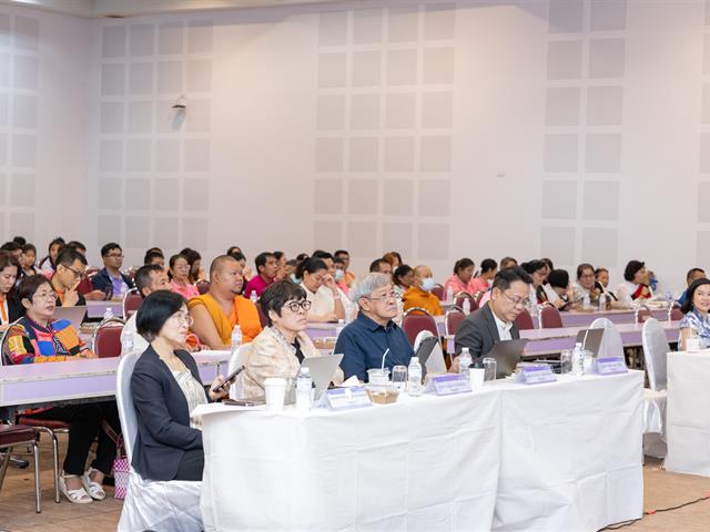 วันที่ 18 กันยายน 2568 กองบริหารงานวิจัย มหาวิทยาลัยพะเยา จัดกิจกรรม Pitching การประกวดรางวัลสนับสนุนพื้นที่การเรียนรู้ (Learning Space for SDGs 2025) 